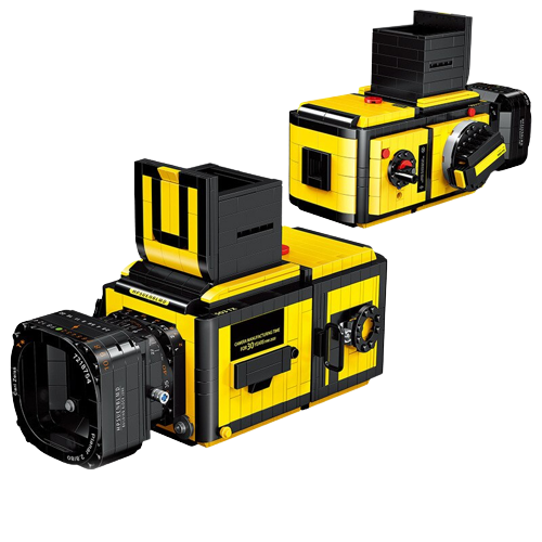 Zestaw klocków seria filmowa aparat kamera retro 787 elementy