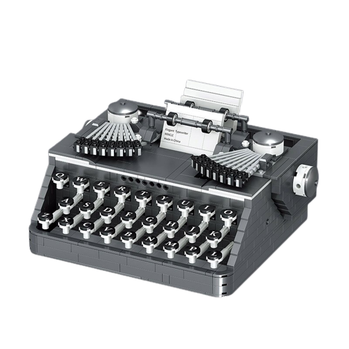 Zestaw klocków seria retro maszyna do pisania 1136 elementy 