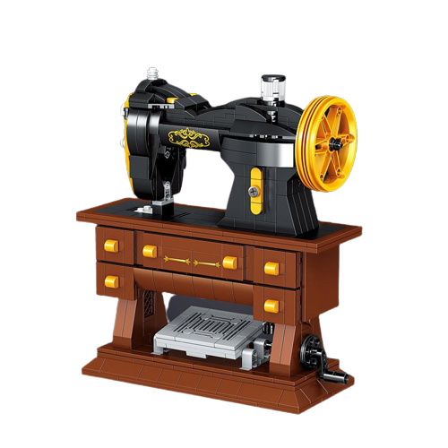 Zestaw klocków seria retro maszyna do szycia 398 elementy 