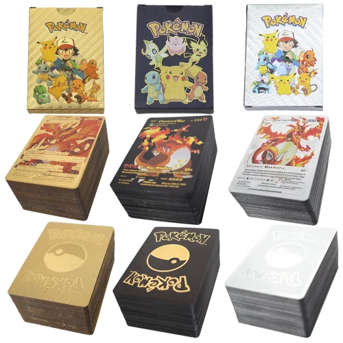 Pokemon-Cards-Metal-Gold-Sliver-Spanish-Vmax-GX-Energy-Card-Charizard-Pikachu-Rare-Collection-Battle-Trainer.jpg_Q90.jpg_.webp