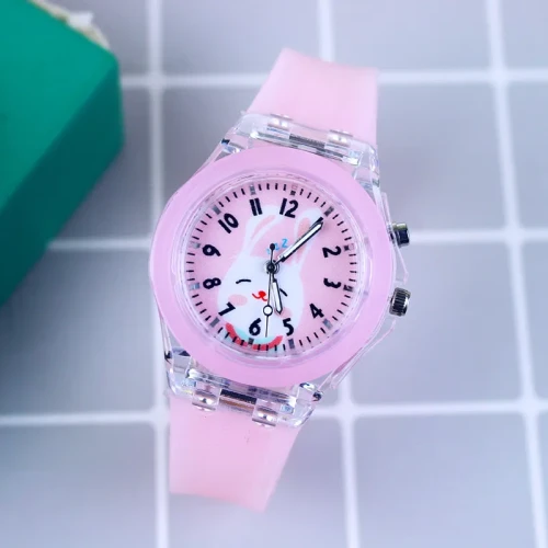 ZEGAREK dla DZIECI bajka ROZOWY