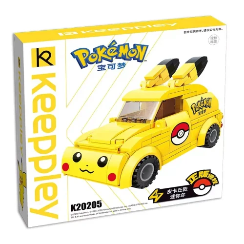 KLOCKI zabawka POKEMON dla DZIECI samochod D