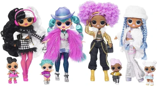 lalka LOL dla dzieci NIESPODZIANKA losowanie postaci 1 szt. 