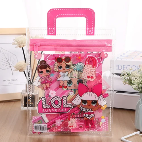 ZESTAW LOL przyborow szkolnych dla dzieci