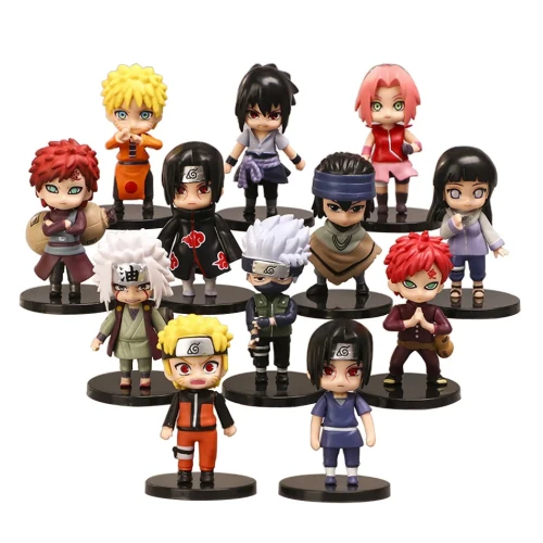 zestaw ANIME figurek NARUTO 12 szt.