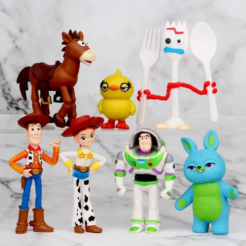 ZESTAW zabawka DISNEY figurka TOY STORY  7 SZT. D