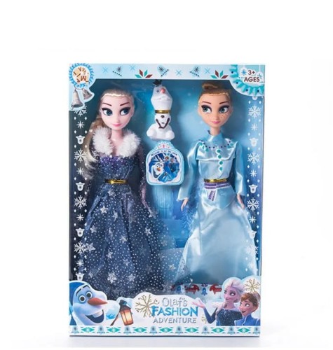  zestaw LALKA zabawka DISNEY Kraina Lodu 2 szt.