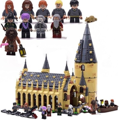 Klocki Harry Potter Hogwart figurki