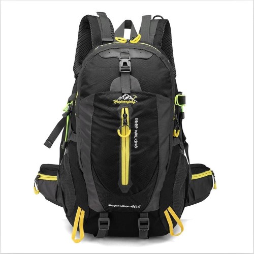 Wodoodporny plecak trekkingowy 40L czarny