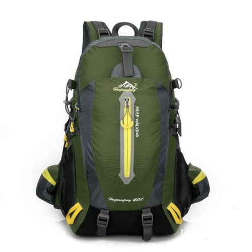 Wodoodporny plecak trekkingowy 40L wojskowa zielen