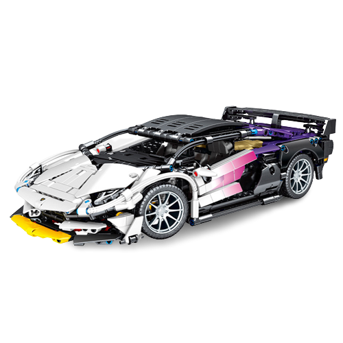 KLOCKI TECHNIC samochody LAMBORGHINI AVENTADOR SVJ DUZY skala 1:14 ddl