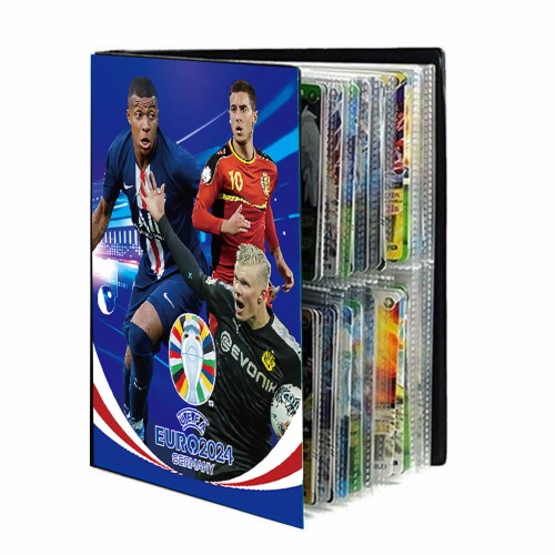 Segregator na karty kolekcjonerskie z piłkarzami ALBUM 240 szt. D