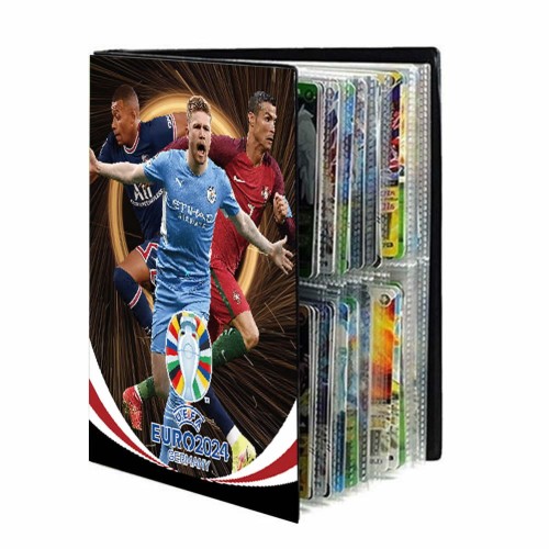 Segregator na karty kolekcjonerskie z piłkarzami ALBUM 240 szt. D