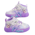 Buty dziecięce zimowe sportowe Elza Kraina Lodu fioletowe.png