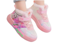 Buty dziecięce zimowe sportowe Elza Kraina Lodu różowe.png