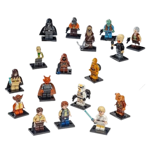 Zestaw figurek STAR WARS minifigurka GWIEZDNE WOJNY 17 szt