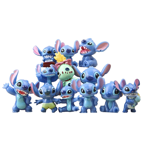 Zabawka Figurki Disney Lilo Stitch 12 sztuk 6cm