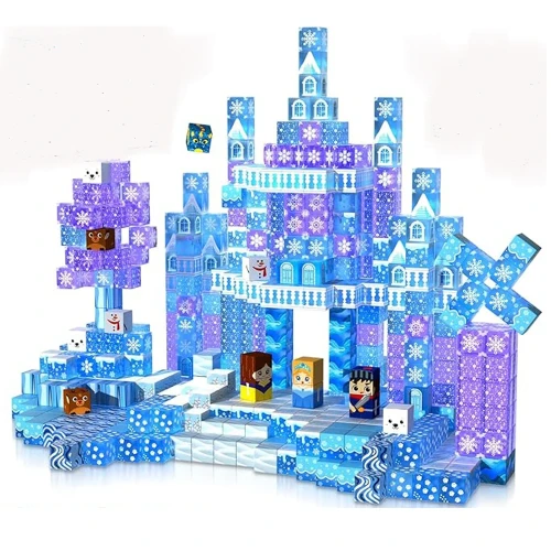 Zabawka Klocki Magnetyczne Kolekcjonerskie Nowe 300szt