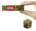 Klocki Magnetyczne MINECRAFT pudełko TNT 300sz