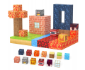 Zabawka Klocki Magnetyczne Minecraft 100szt