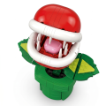Zabawka dla dzieci Klocki Figurka Super Mario Roślina Piranha w Rurze 538 szt.
