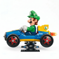 Zabawka dla dzieci Klocki Figurka Super Mario Luigi w Wyścigowym Gokarcie