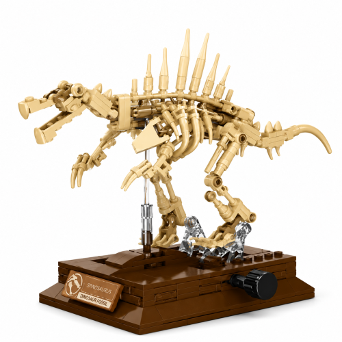 Zabawka dla dzieci Zestaw klocki Szkielet Dinozaura SPINOZAUR 268 szt