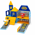 Zabawka dla dzieci Zestaw Super Wings Klocki Magnetyczne Garaż i Baza Samolotów