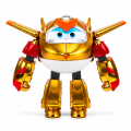 Zabawka dla dzieci SUPER WINGS Samolot Robot GOLDEN BOY 2w1
