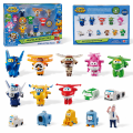 Zestaw dla dzieci Zabawka Super Wings Lotnisko Samolotów 15 Szt