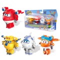 Zestaw dla dzieci Zabawka Super Wings Transformujące Figurki Samolotów 2w1