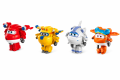 Zestaw dla dzieci Zabawka Super Wings Transformujące Figurki Samolotów 2w1