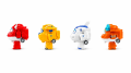 Zestaw dla dzieci Zabawka Super Wings Transformujące Figurki Samolotów 2w1