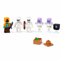 Zestaw zabawka dla dzieci klocki Minecraft Komnata Prób + Figurki
