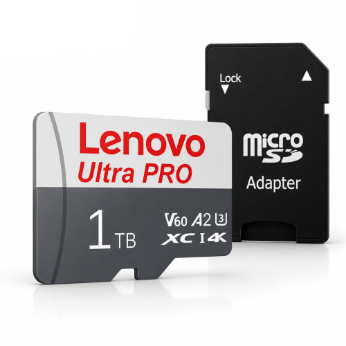 Karta Pamięci Lenovo ULTRA PRO 1TB A2 U3 V60 4K microSDXC + Adapter SD