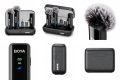 BOYA BY-V Link V2.0 DUAL PRO – Mikrofon Bezprzewodowy 2TX+1RX z Etui Ładującym