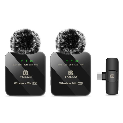 Mikrofon Bezprzewodowy PULUZ DualMic Pro USB-C