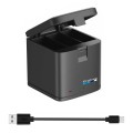 Trójkanałowa Ładowarka Akumulatorów do GoPro Hero 5 6 7 Black USB Szybkie Ładowanie