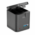 Trójkanałowa Ładowarka Akumulatorów do GoPro Hero 5 6 7 Black USB Szybkie Ładowanie
