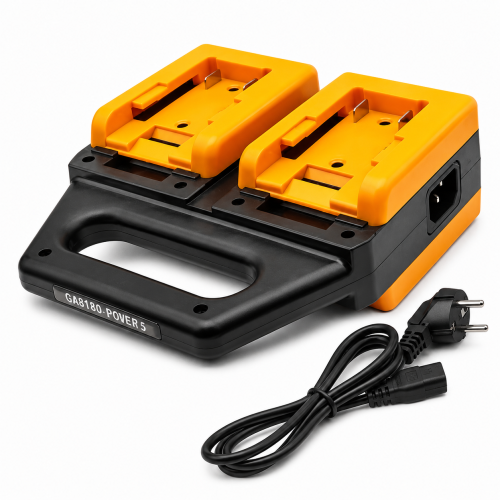 Czterokanałowa Szybka Ładowarka do Akumulatorów DeWalt 14.4V-18V XR Li-Ion 4-Portowa