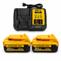 Zestaw 2x Akumulator 20V 12.0Ah Li-Ion do DeWalt XR + Ładowarka Procesorowa DCB112