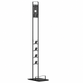 Stojak Stojący Uchwyt do Dyson V7 V8 V10 V11 V15 Dreame Roborock Stacja Dokująca Metalowy Czarny