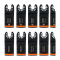 Brzeszczoty Oscylacyjne Multitool 10 szt. do Drewna PVC Metalu Ostrza do Piły Wielofunkcyjnej