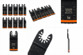 Brzeszczoty Oscylacyjne Multitool 10 szt. do Drewna PVC Metalu Ostrza do Piły Wielofunkcyjnej