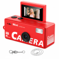 Retro Mini Kamera Cyfrowa HD z Obrotowym Ekranem Kamera w Kształcie Breloczka do Zdjęć
