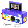 Retro Mini Kamera Cyfrowa HD z Obrotowym Ekranem Kamera w Kształcie Breloczka do Zdjęć