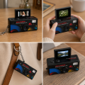 Retro Mini Kamera Cyfrowa HD z Obrotowym Ekranem Kamera w Kształcie Breloczka do Zdjęć
