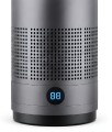 Wentylator Podłogowy 220V Bezłopatkowy 18" z Pilotem Wyświetlaczem LED i Cichą Pracą do Domu i Biura
