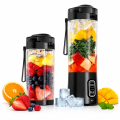 Blender Przenośny USB 700 ml 6 Ostrzy Akumulatorowy Mikser do Smoothie Koktajli Owoców i Warzyw