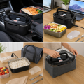 Elektryczny Lunch Box 1,5L Podgrzewacz Obiadu 12V 24V 230V Stal Nierdzewna Do Samochodu i Domu